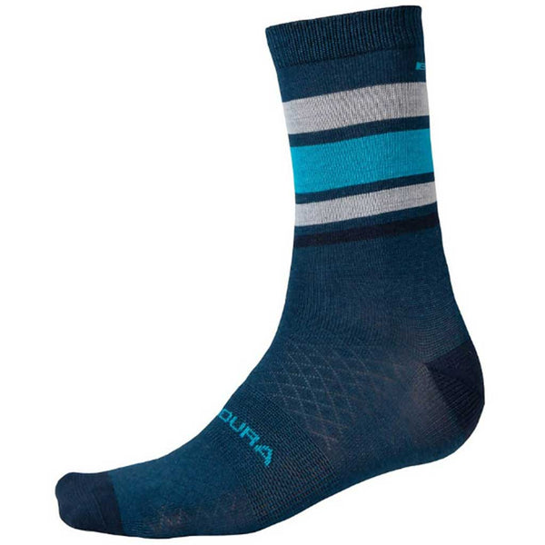 Meias listradas de lã merino BaaBaa