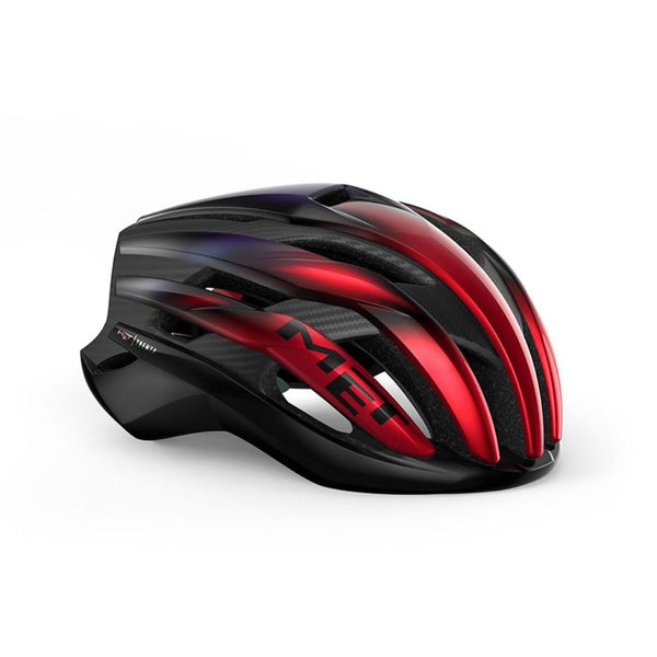 Capacete MET TRENTA 3K CARBON MIPS Vermelho Iridescente Brilhante