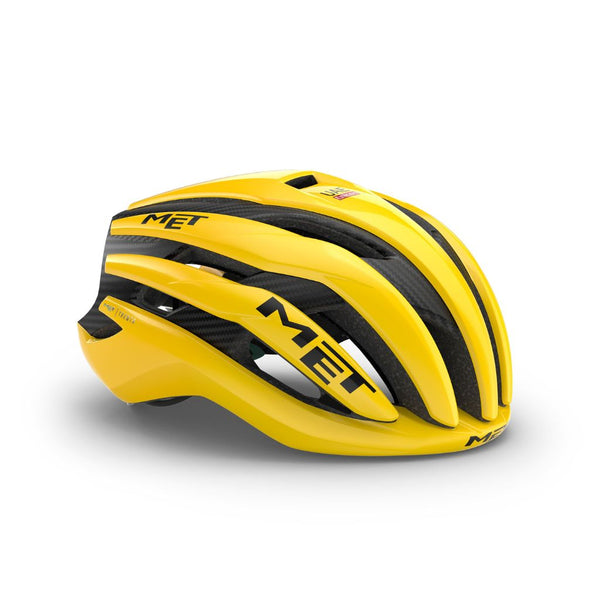 Capacete MET TRENTA 3K CARBON MIPS LIMITED EDITION CAMISA AMARELA