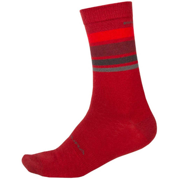 Meias listradas de lã merino BaaBaa