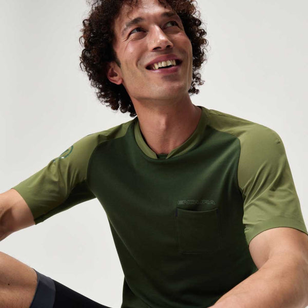 Camiseta GV500 Foyle: VERDE OLIVA