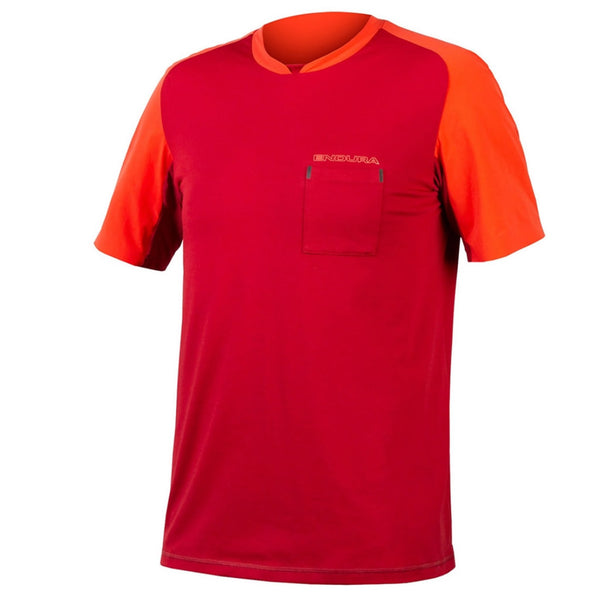 Camiseta GV500 Foyle: VERMELHO FERRUGEM