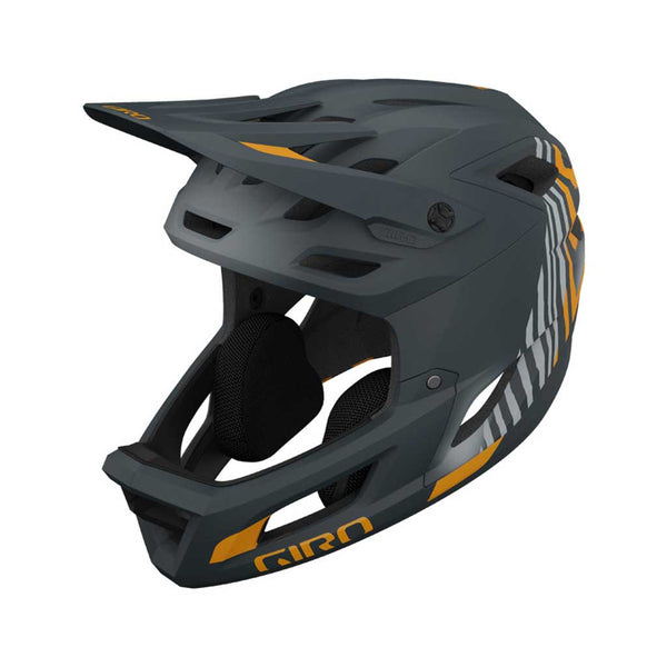 Capacete GIRO Coalition Spherical II Cinza/Laranja