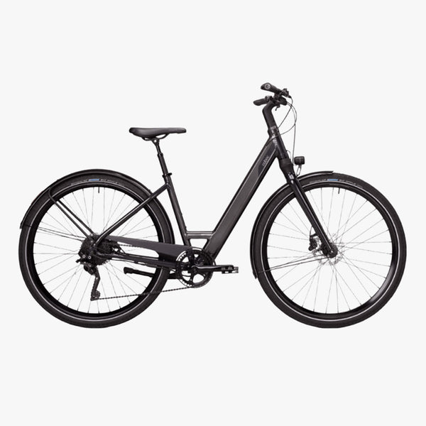 Bicicleta elétrica Urbana Coboc Kallio CMF Diorit Grey – Salmiak Black metalizado