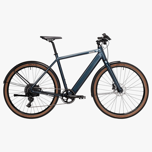 Bicicleta elétrica Urbana Coboc Merano DMT azul metalizado grátis
