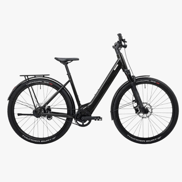 Urbana Coboc Skye Step Belt Slate - bicicleta elétrica metálica