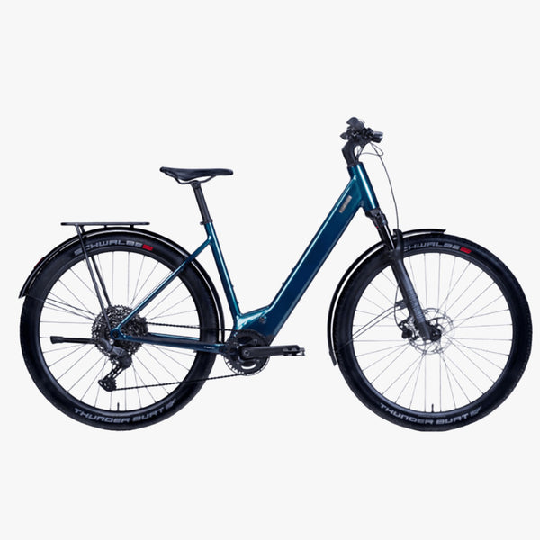 Bicicleta elétrica Urbana Coboc Skye Step Ocean - metalizada