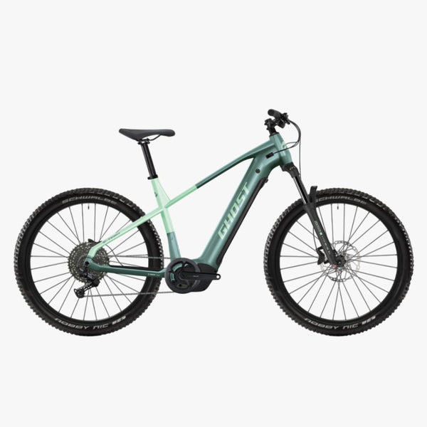 Bicicleta elétrica Ghost E-TERU ADVANCED EQ verde-névoa/verde-terra 2026 