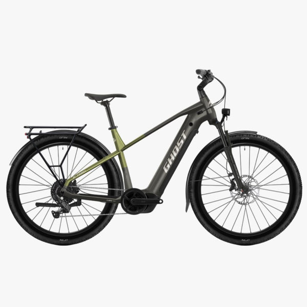 Bicicleta elétrica de montanha Ghost E-TERU high EQ black eel/cactus 2026 