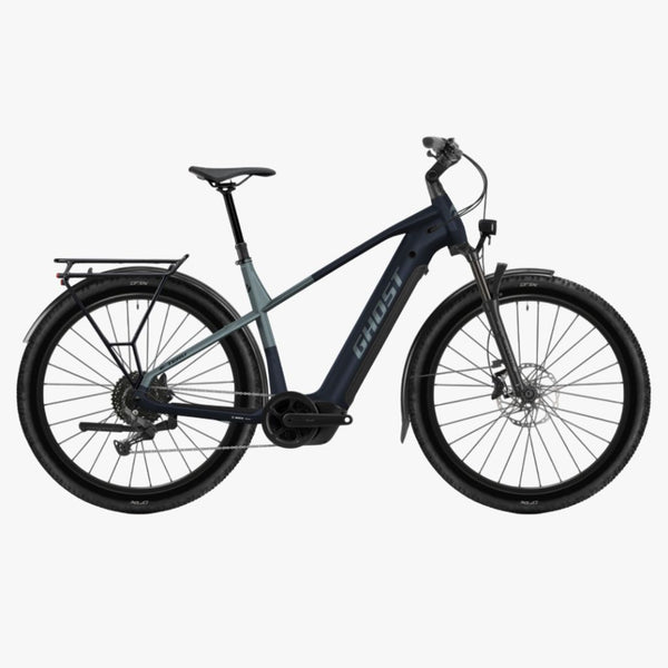 Bicicleta elétrica de trekking E-TERU UNIVERSAL EQ HIGH cinzento escuro/abadia 2026 
