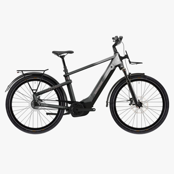 Bicicleta elétrica de trekking Winora Yakun R5 Pro High, cinzento centro/cinza névoa - brilhante, 2026 