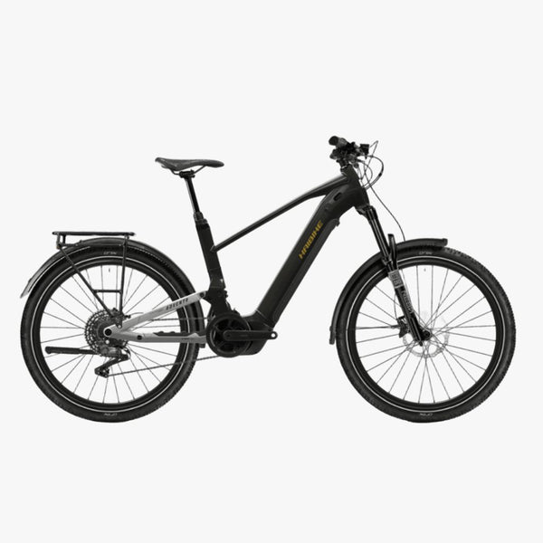 Bicicleta de trekking elétrica ADVENTR 6 High Preta 2026 