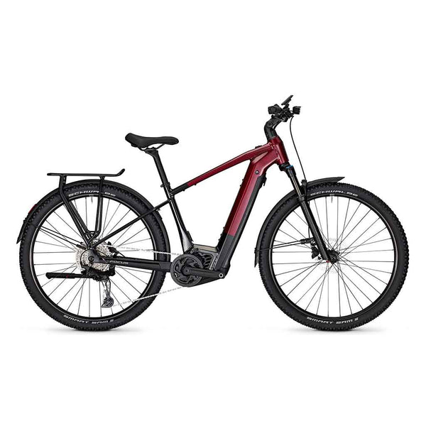 E-ALLROUND AVENTURA2 6.8 Vermelho Mogno brilhante / Preto Mágico brilhante