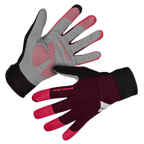 LUVAS ENDURA WINDCHILL W'S: Vermelhas