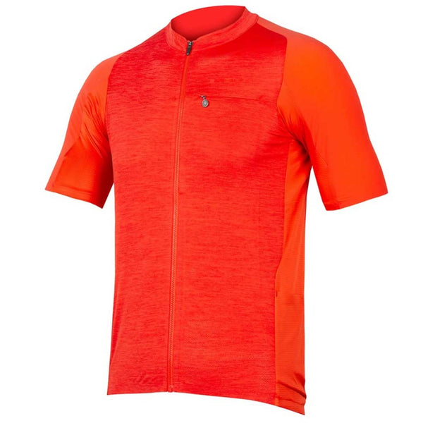 ENDURA JERSEY GV500 REIVER S/S: PAPRIKA