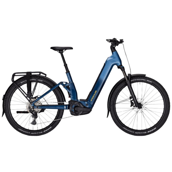 Bicicleta eléctrica de Carretera E-ALLROUND AVENTURA² FS 6.7 Azul