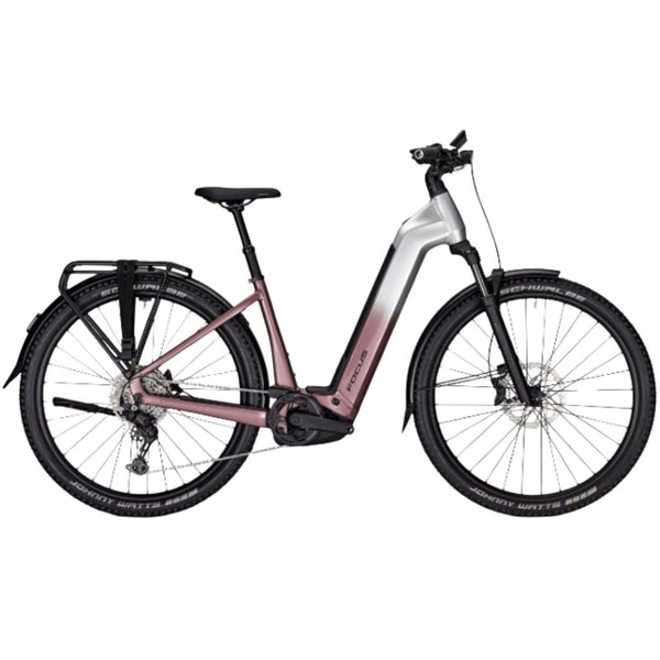 Bicicleta eléctrica de Carretera E-ALLROUND AVENTURA² 6.8 Plata