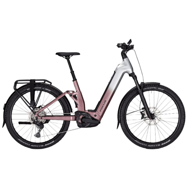 Bicicleta eléctrica de Carretera E-ALLROUND AVENTURA² FS 6.8 Plata