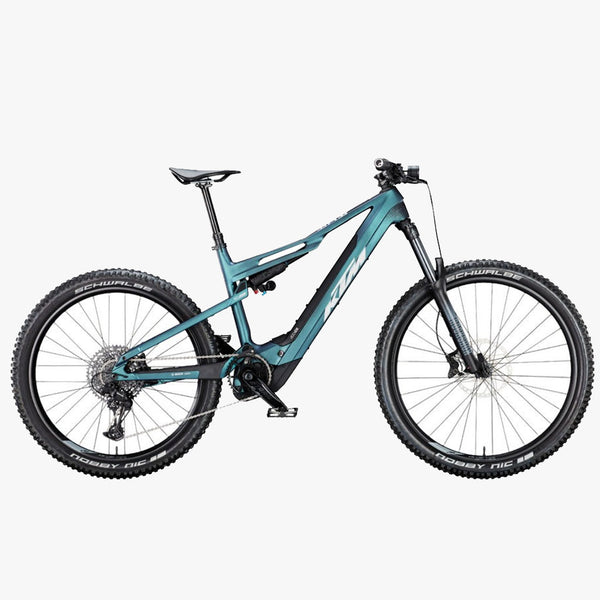Bicicleta elétrica KTM Macina Prowler Exonic laranja transparente