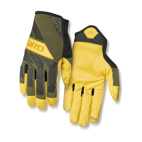 Luvas Trail Builder - Verde Oliva/Cinza