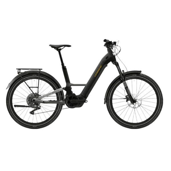 Bicicleta de trekking elétrica ADVENTR 6 Low I800Wh Preto Brilhante/Platina 2026 