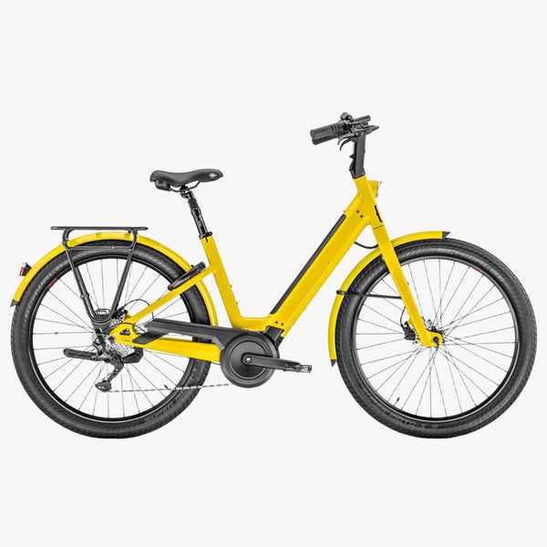 Bicicleta elétrica urbana Moustache Lundi 27.3 Curry 500WH 2025