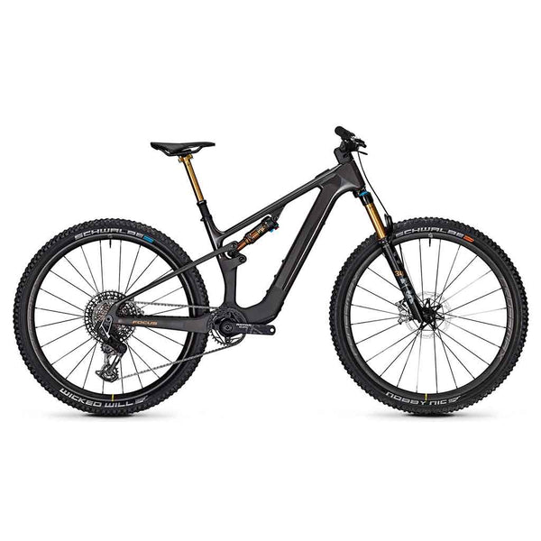 Bicicleta de montanha elétrica leve VAM2 SL 9.0 em carbono bruto fosco/brilhante