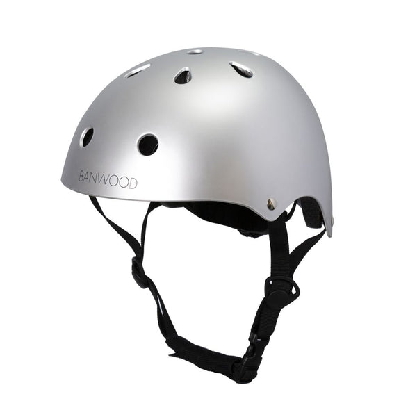 CAPACETE BANWOOD KIDS CLASSIC - CROMADO FOSCO