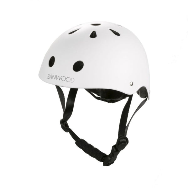 CAPACETE BANWOOD KIDS CLASSIC - BRANCO FOSCO