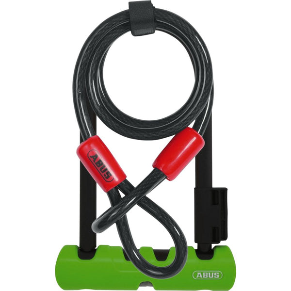 Cadeado ABUS, Ultra Mini 410/150HB180 verde SH34 + Cobra™ 10/120