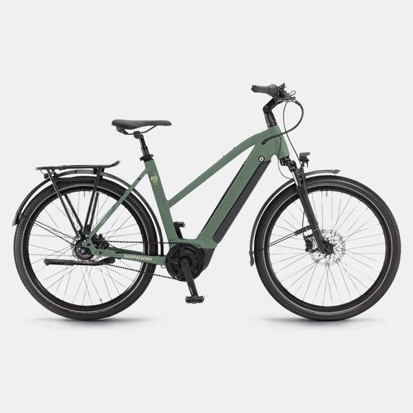 Bicicleta elétrica feminina Winora SINUS R8f ECO