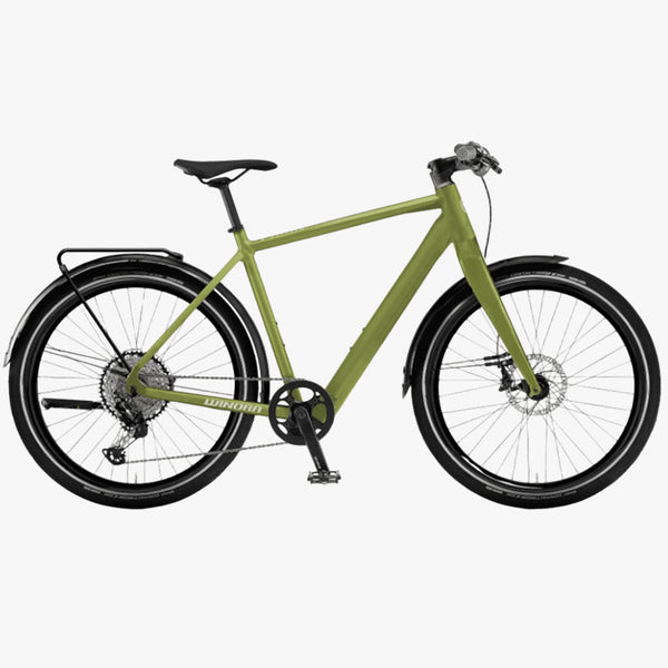 Urbana Winora E-Flitzer shamrock gloss Mahle SmartBike Systems I bicicleta elétrica 