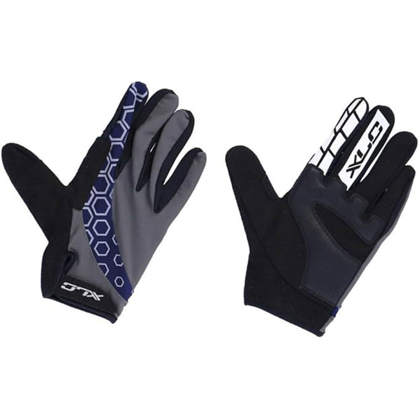 Luvas de Enduro Longas XLC CG-L13 Azul/Cinza