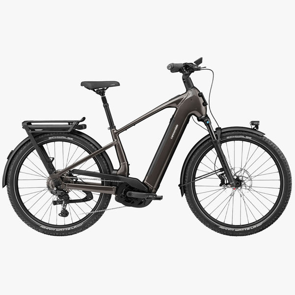 Bicicleta elétrica urbana Cannondale U Tesoro 1 preta 
