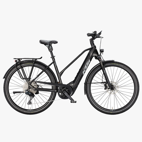 Bicicleta elétrica de trekking KTM Macina Style 820 XL DI2 D Diamond Black Matt