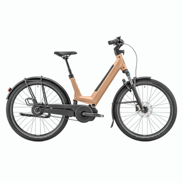 Bicicleta elétrica urbana Moustache Mardi 27.6 FS Earth Metal Light 600Wh 2026
