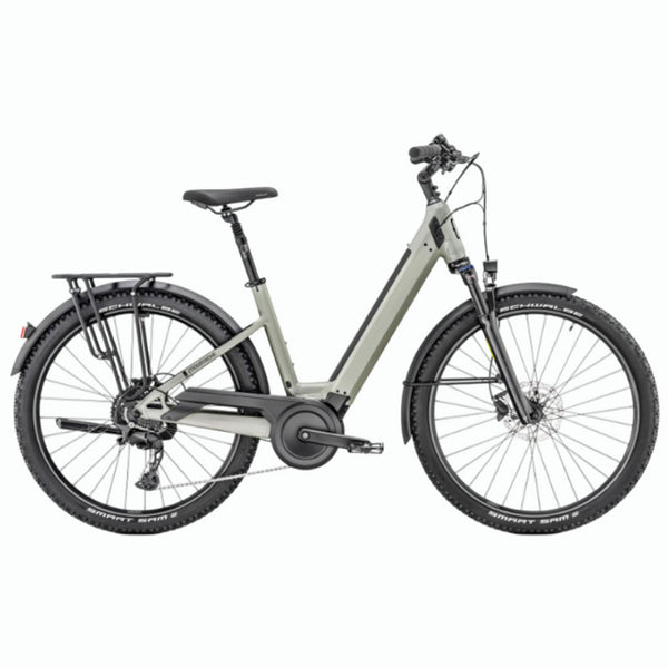 Bicicleta eléctrica de Trekking Moustache Xroad ES Open Chalk Glossy 2026