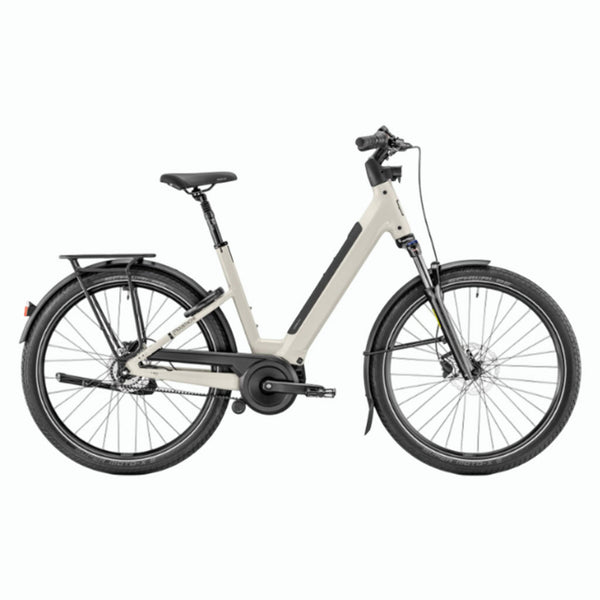 Bicicleta elétrica Urbana Mustache Mardi 27.4 Open Stone Grey Glossy 600Wh 2026