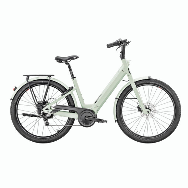 Bicicleta elétrica urbana Moustache Lundi 27.4 Pastel Mint Matt 500WH 2025
