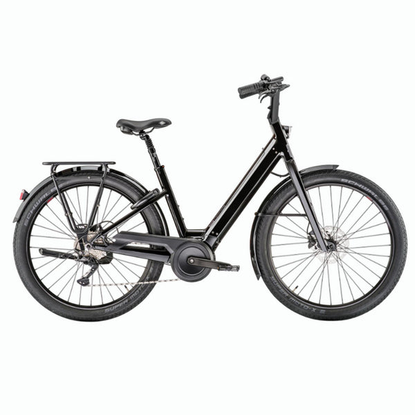 Bicicleta elétrica urbana Moustache Lundi 27.3 preta 500Wh 2025
