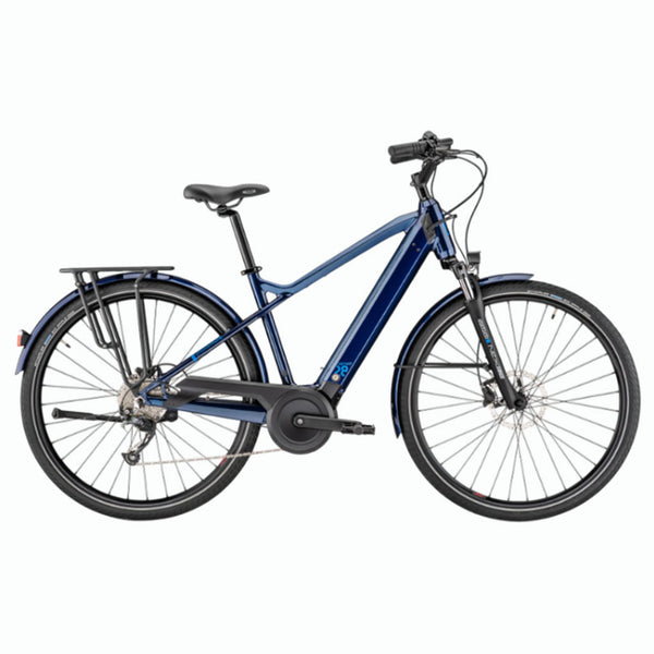 Bicicleta de trekking elétrica Mustache Samedi 28 ES Deep Blue 500Wh 2026