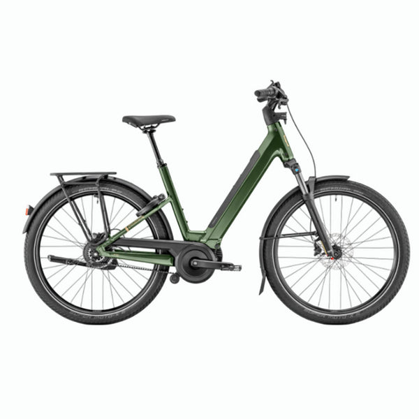Bicicleta elétrica Urbana Mustache Mardi 27.6 Open Oak Green Metallic 600Wh 2026