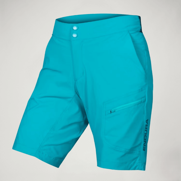 Shorts com forro Hummvee Lite - Azul Pacífico