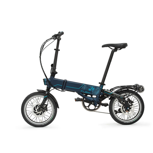 Bicicleta elétrica dobrável Flebi Supra 4.0 + Azul