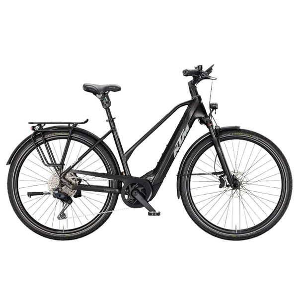Bicicleta elétrica de trekking KTM Macina Style 820 XL DI2 D Diamond Black Matt
