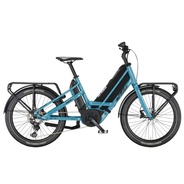 Bicicleta elétrica urbana KTM Macina Multi Uni Metallic Vapor 