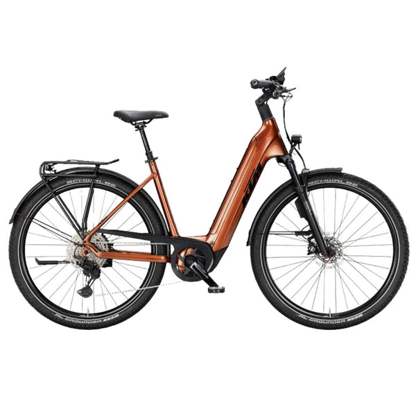 Bicicleta de trekking elétrica KTM Macina Gran 810 ABS 29 US Terra