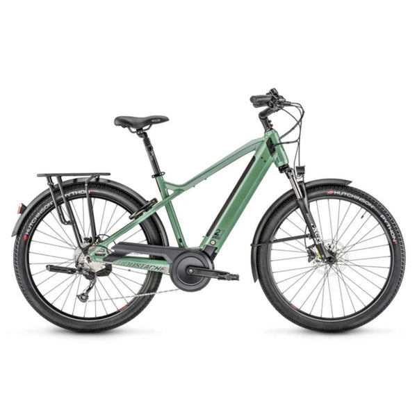 Bicicleta elétrica Mustache Samedi 27 Xroad 2 verde pastel brilhante 