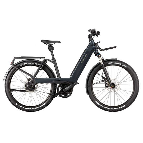 Bicicleta elétrica automática Riese & Müller Nevo GT, cinza