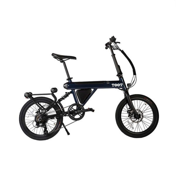 Bicicleta elétrica dobrável TOOT Azul